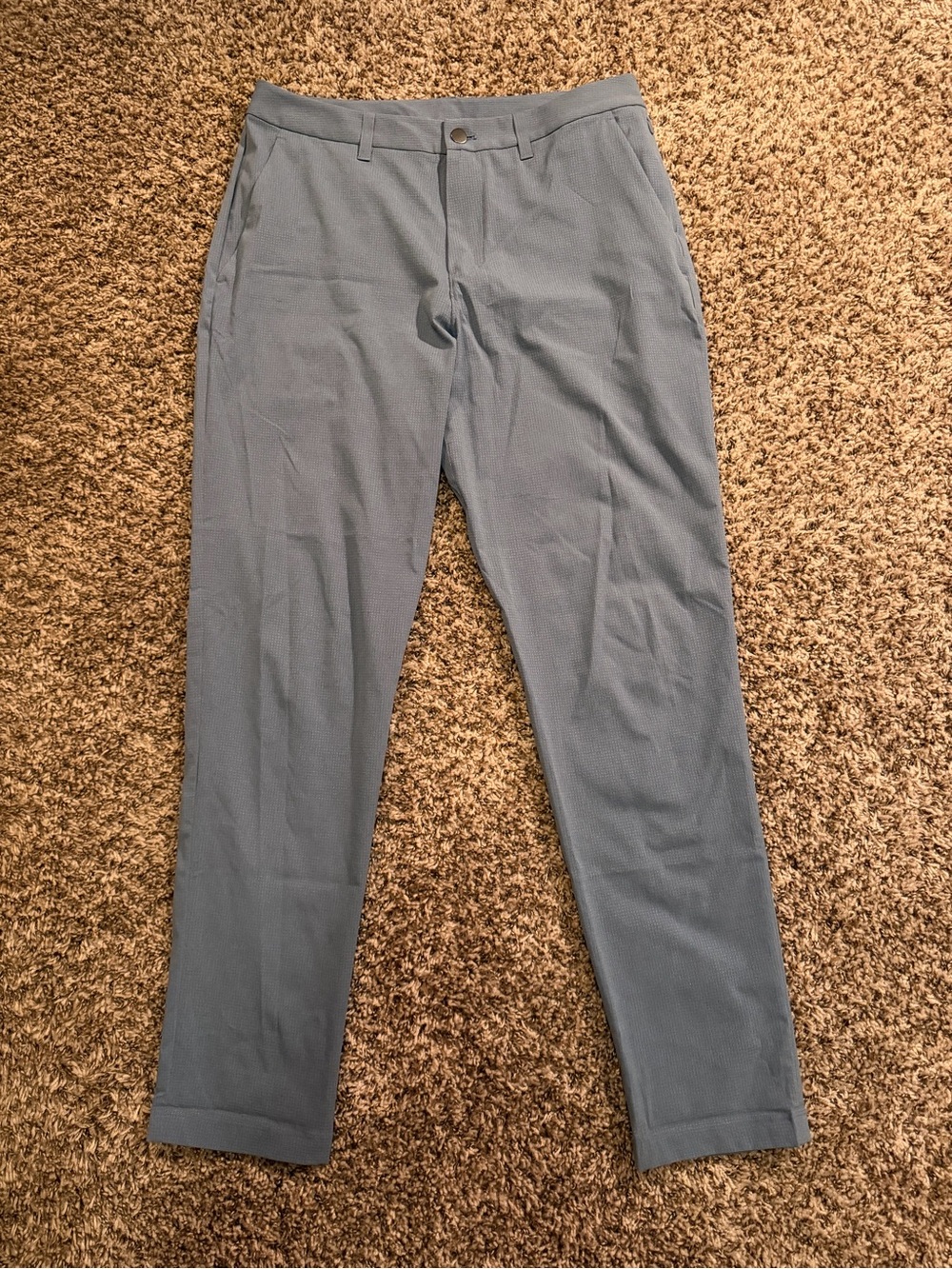 lululemon athletica Light Blue Men's Chino Pants - Slim Fit